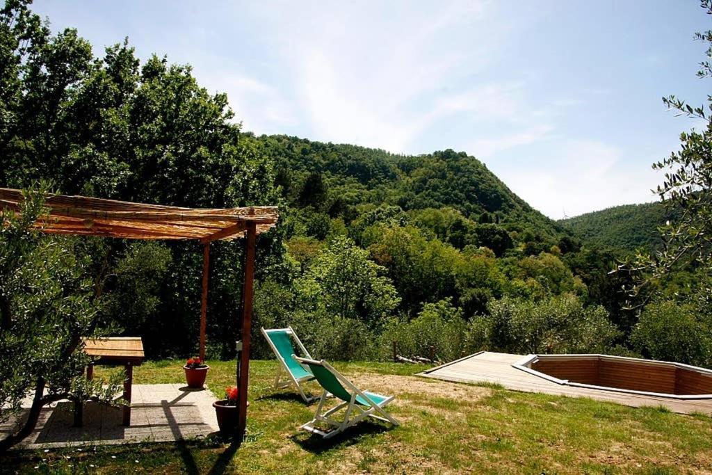 Villa Con Piscina 10 Posti Letto, L'Oliveta Di Rivalto Chianni Exterior photo